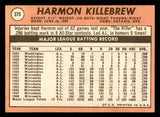 1969 Topps Baseball #375 Harmon Killebrew Twins EX 541138