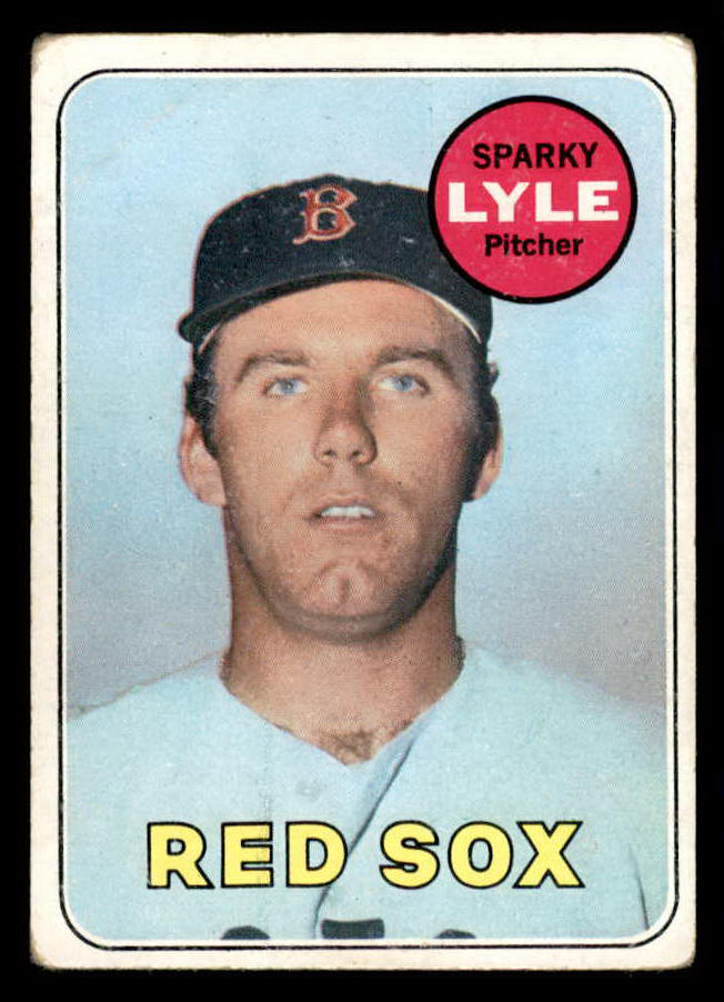 1969 Topps Baseball #311 Sparky Lyle Red Sox VG 541140