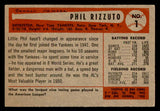 1954 Bowman Baseball #001 Phil Rizzuto Yankees VG 541147