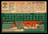 1954 Topps Baseball #050 Yogi Berra Yankees VG 541155