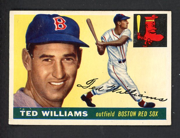 1955 Topps Baseball #002 Ted Williams Red Sox GD-VG 541158