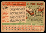 1955 Topps Baseball #210 Duke Snider Dodgers GD-VG 541159