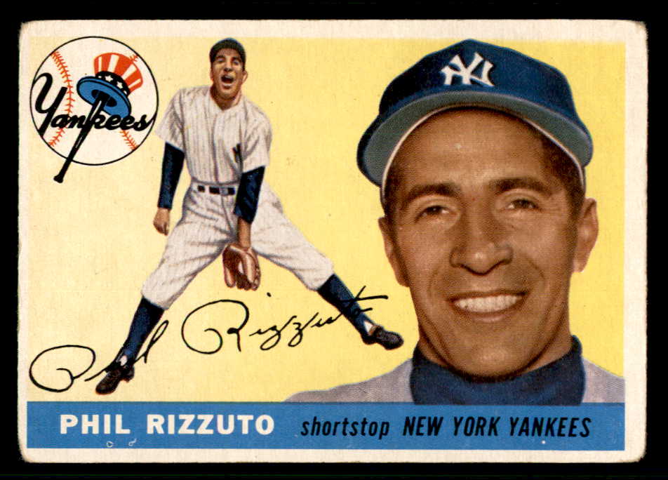 1955 Topps Baseball #189 Phil Rizzuto Yankees VG 541161