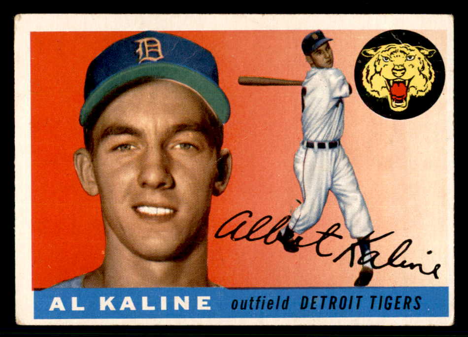1955 Topps Baseball #004 Al Kaline Tigers GD-VG 541167