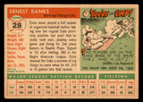 1955 Topps Baseball #028 Ernie Banks Cubs VG 541172