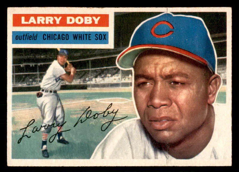 1956 Topps Baseball #250 Larry Doby White Sox EX+/EX-MT 541173