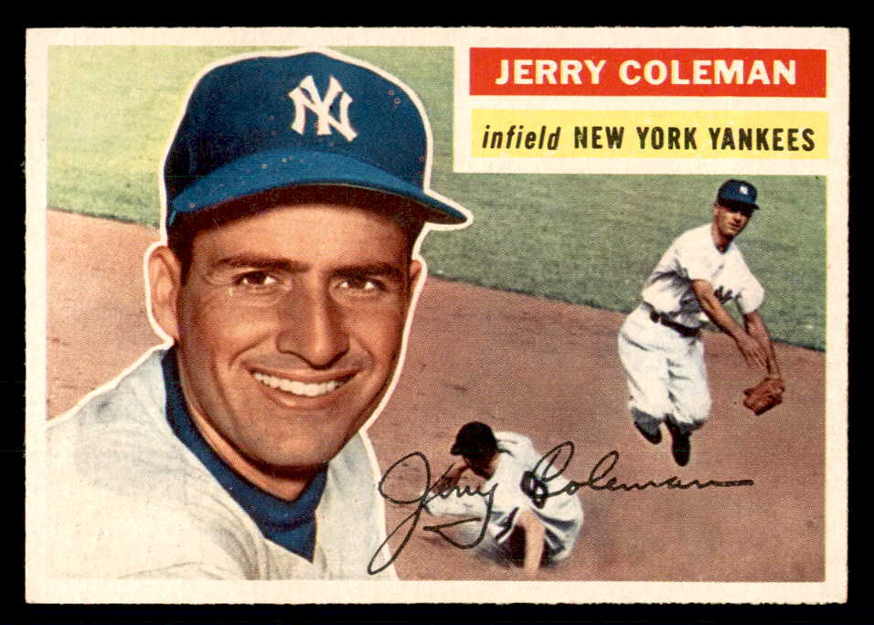 1956 Topps Baseball #316 Jerry Coleman Yankees NR-MT 541175