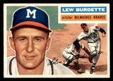 1956 Topps Baseball #219 Lew Burdette Braves EX-MT 541176