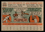 1956 Topps Baseball #219 Lew Burdette Braves EX-MT 541176