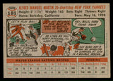 1956 Topps Baseball #181 Billy Martin Yankees NR-MT 541183