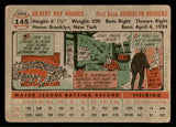 1956 Topps Baseball #145 Gil Hodges Dodgers VG Gray 541184
