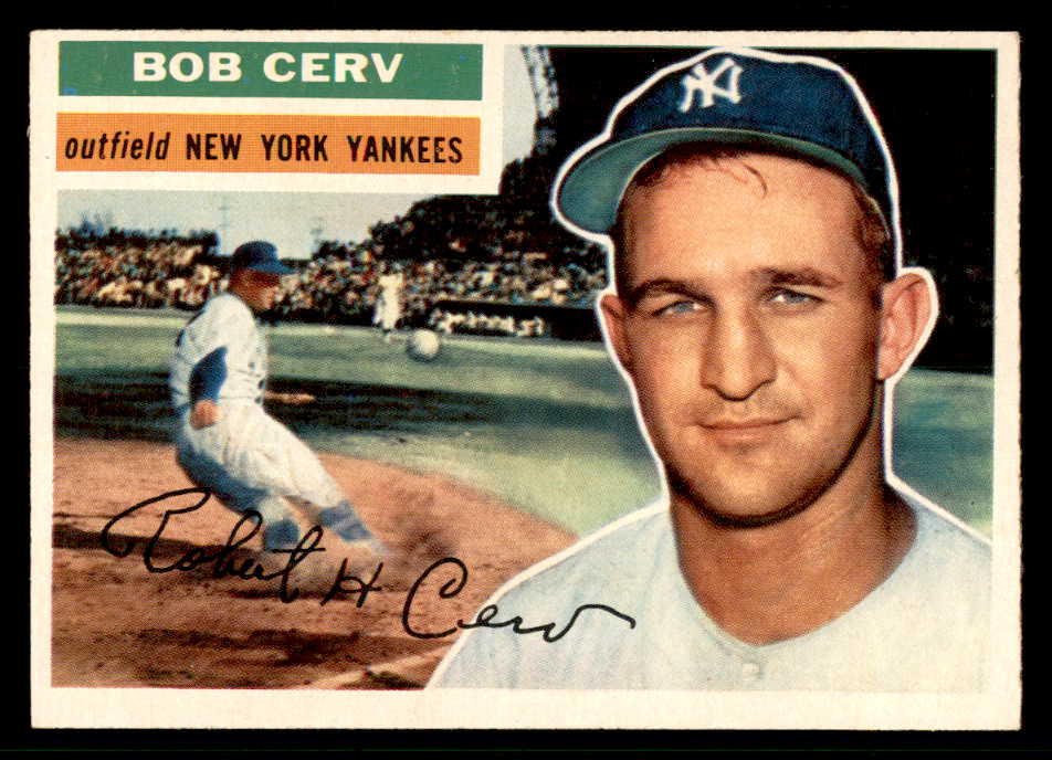 1956 Topps Baseball #288 Bob Cerv Yankees NR-MT 541192