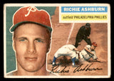 1956 Topps Baseball #120 Richie Ashburn Phillies VG Gray 541194