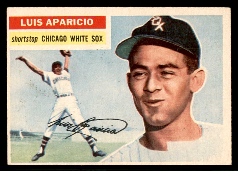 1956 Topps Baseball #292 Luis Aparicio White Sox EX 541196
