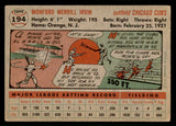 1956 Topps Baseball #194 Monte Irvin Cubs EX 541200