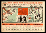 1956 Topps Baseball #035 Al Rosen Indians EX-MT White 541209