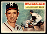 1956 Topps Baseball #312 Andy Pafko Braves EX 541211