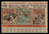 1956 Topps Baseball #160 Billy Pierce White Sox EX-MT Gray 541213