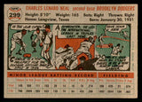 1956 Topps Baseball #299 Charlie Neal Dodgers EX-MT 541214