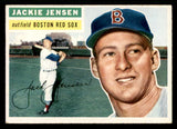 1956 Topps Baseball #115 Jackie Jensen Red Sox EX-MT White 541216