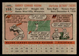1956 Topps Baseball #155 Harvey Kuenn Tigers NR-MT Gray 541219