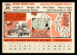 1956 Topps Baseball #024 Dick Groat Pirates NR-MT White 541220