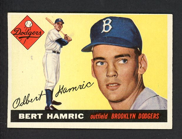 1955 Topps Baseball #199 Bert Hamric Dodgers EX-MT 541225