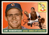 1955 Topps Baseball #177 Jim Robertson A's EX-MT 541230