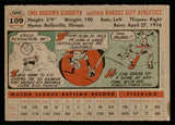 1956 Topps Baseball #109 Enos Slaughter A's EX Gray 541243