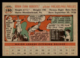 1956 Topps Baseball #180 Robin Roberts Phillies EX-MT Gray 541248