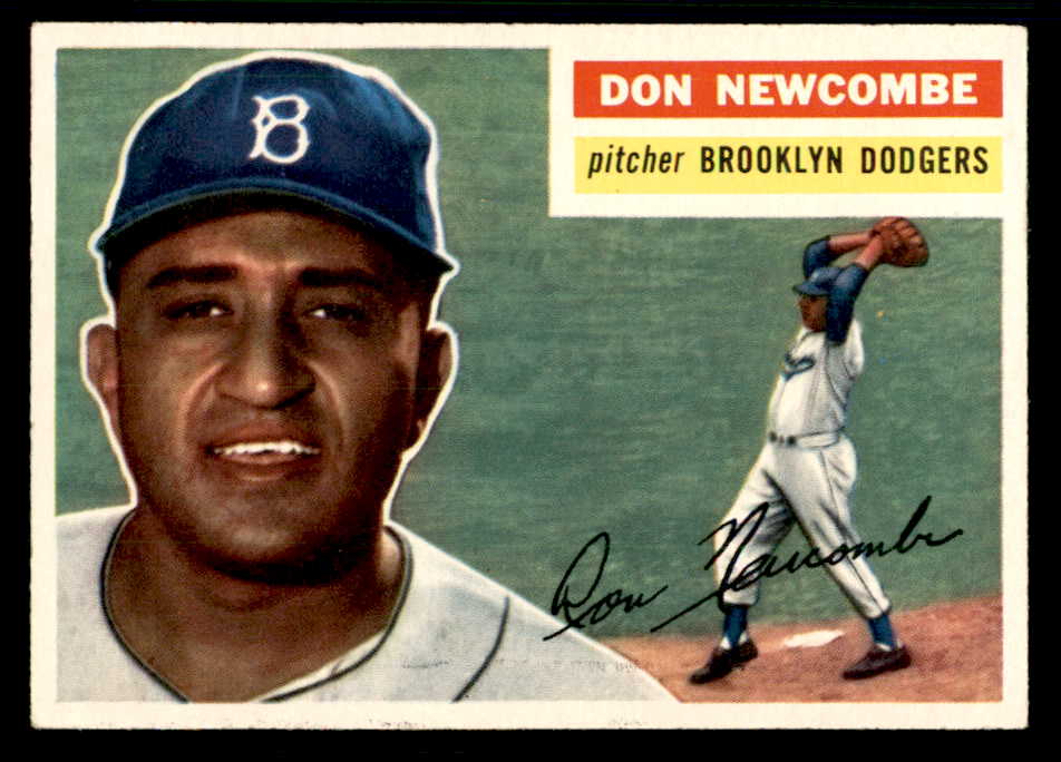 1956 Topps Baseball #235 Don Newcombe Dodgers NR-MT 541249