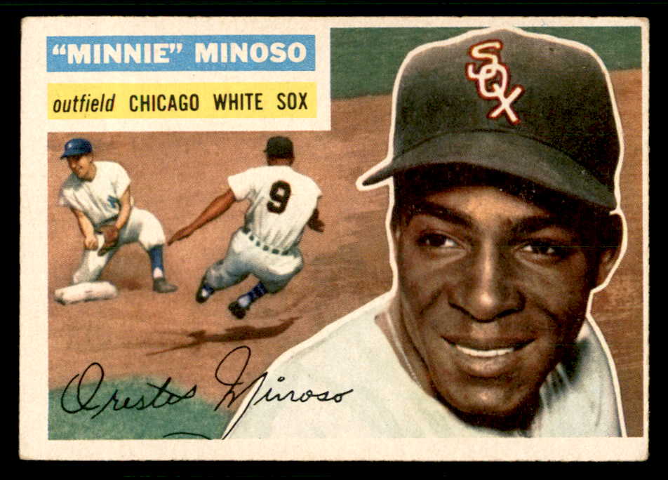 1956 Topps Baseball #125 Minnie Minoso White Sox EX Gray 541252