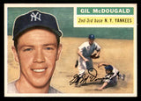 1956 Topps Baseball #225 Gil McDougald Yankees EX-MT 541254