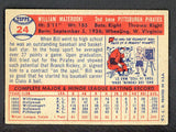 1957 Topps Baseball #024 Bill Mazeroski Pirates EX 541269