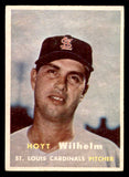 1957 Topps Baseball #203 Hoyt Wilhelm Cardinals VG-EX 541273