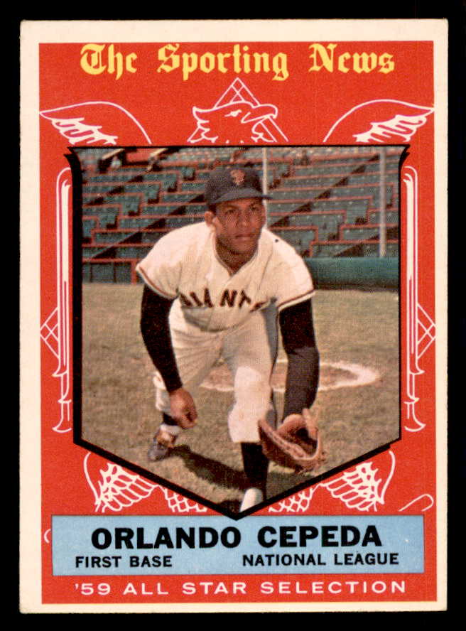 1959 Topps Baseball #553 Orlando Cepeda A.S. Giants VG-EX 541283