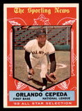 1959 Topps Baseball #553 Orlando Cepeda A.S. Giants VG-EX 541283