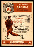 1959 Topps Baseball #553 Orlando Cepeda A.S. Giants VG-EX 541283