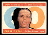 1960 Topps Baseball #556 Charlie Neal A.S. Dodgers VG-EX 541289