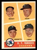 1960 Topps Baseball #465 Bill Dickey Yankees VG-EX 541293