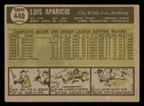 1961 Topps Baseball #440 Luis Aparicio White Sox VG-EX 541295