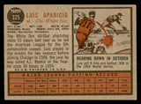 1962 Topps Baseball #325 Luis Aparicio White Sox VG-EX 541299