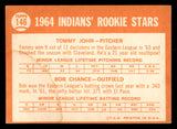 1964 Topps Baseball #146 Tommy John Indians VG-EX 541307