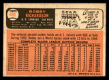 1966 Topps Baseball #490 Bobby Richardson Yankees VG-EX 541321