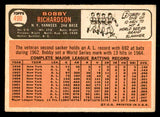 1966 Topps Baseball #490 Bobby Richardson Yankees EX 541322