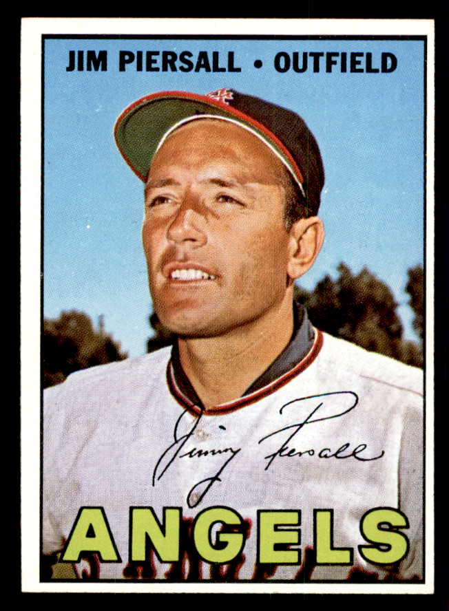 1967 Topps Baseball #584 Jimmy Piersall Angels NR-MT 541330