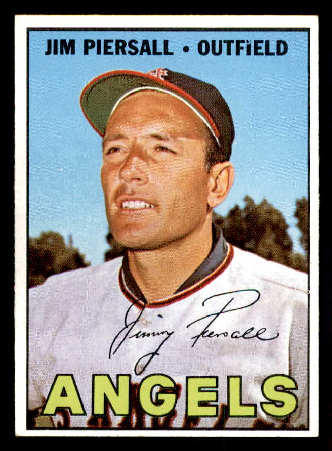 1967 Topps Baseball #584 Jimmy Piersall Angels NR-MT 541331