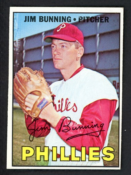 1967 Topps Baseball #560 Jim Bunning Phillies EX-MT 541345