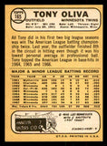 1968 Topps Baseball #165 Tony Oliva Twins EX-MT 541351