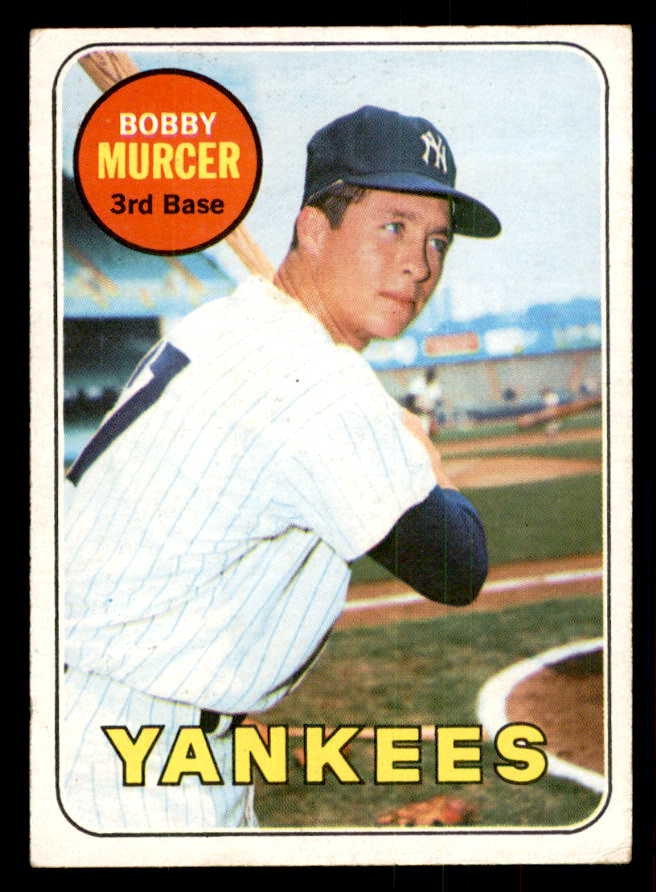 1969 Topps Baseball #657 Bobby Murcer Yankees VG-EX 541352